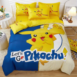 4 in 1 cartoon Ultraman print bedding set for Boys Single/super single/Queen size duvet cover flat sheet/fitted sheet pillcase big cartoon bed sheet set