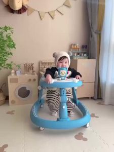 Baby Walking Chair Baby Walker For Toddler New Anti-Rollover Baby Walker With Wheels