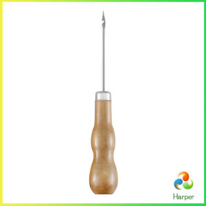 Harper เข็มซ่อมรองเท้า งานฝีมือหนัง เจาะผ้าใบ เครื่องมือเย็บผ้า Sewing Awl