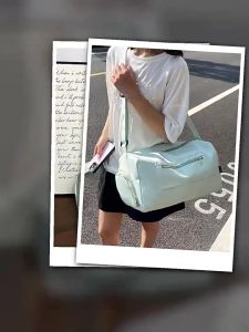 MLADEN Gym Bag Trendy Light weight Travel Duffel Bag Large Capacity Multifunctional Short Trip Sling Bag