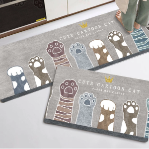 Thirty Tree 40X60/40X120cm Anti-Slip stain-resistant Carpet Kitchen Floor Mat Absorbent Carpet Mats 厨房地毯地垫吸水地毯地垫