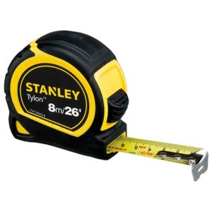 ตลับเมตร Stanley (สแตนเลย์) ขนาด 3 เมตร 5 เมตร 8 เมตร