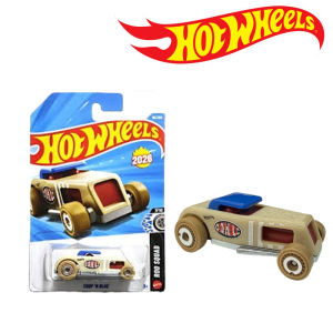 Mô Hình Xe Hot Wheels Chop n Blocs Giả Vân Gỗ – Hàng Chính Hãng Tỉ Lệ 1:64