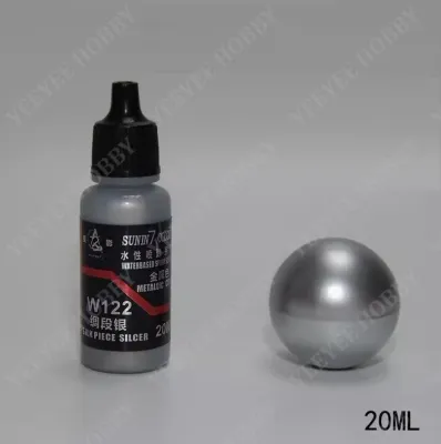 SƠN MÔ HÌNH SUNIN7 - W101~W134 - SƠN PHA SẴN ACRYLIC MÀU KIM LOẠI / METAL CHUYÊN DỤNG CHO CHO AIRBRUSH 20ML