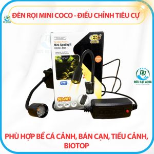 Đèn Rọi Điều Chỉnh Tiêu Cự Cho Bể Cá Cảnh Bán Cạn Biotop SD-201A