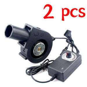Woodify Blower Kalan De Use Oil Blowers Sa Kalan Portable Turbo Blower 12v 0.6a 5500 Rpm Fan for Kalan Camping Essentials Stove Cabinet Smoke Exhauster Blower Kalan Machine with Supply Controller with Speed Control BBQ Blower Fan