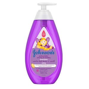 JOHNSONS Active Kids Strong & Healthy Shampoo 500ml