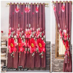 gorden smokring 10 jendela pintu paket isi 4 pcs bisa bayar di tempat