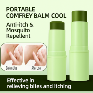 Soothing Cool Antiitch Cream Portable Anti-Itch Mosquito Repellent Stick Outdoor Bug Bite Itch Relief Balm