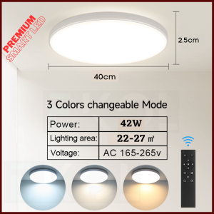 EKOL Premium Smart LED Dimmable And Colour Temperature Changable Light Come with Remote Control and APP control