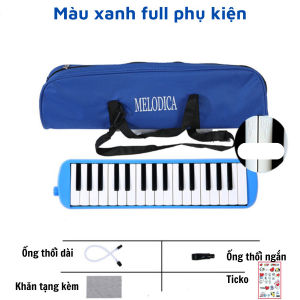 Kèn Melodica 32 phím và 37 phím có ống thổi dài Tặng kèm túi đựng chất lượng piano mini