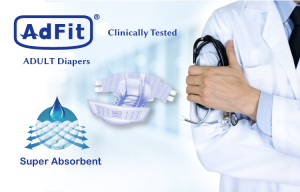 Adfit I Adult diaper I TAPE I 4 pack combo