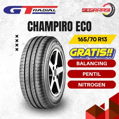 GT RADIAL CHAMPIRO ECO 165/70 R13 TUBELESS - BAN MOBIL GT RADIAL CHAMPIRO ECO 165 70 R13