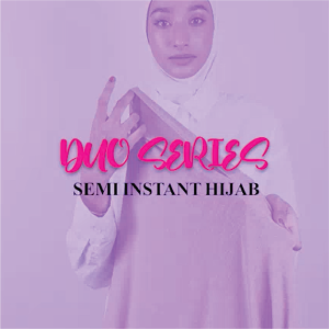 Born2Empower Muslimah Hijab Instant Duo Antiviral Scarves/Tudung Sarung Terus Tutup Aurat Anivirus Sejuk WVS0002