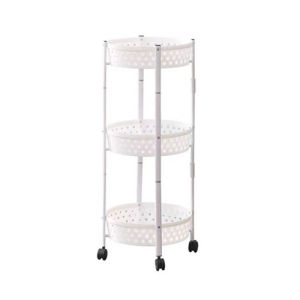 Trolley storage rack outdoor camping foldable mobile storage rack kitchen floor-standing multi-layer storage rack