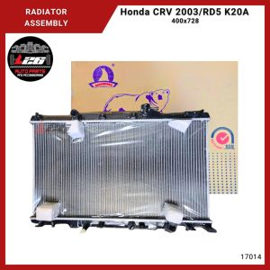 17014 Honda CRV RD5 K20A Radiator Assembly 2003 M/T 400x728x16mm 19010-PNB-003 (Polar)
