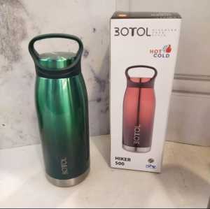 THERMOS KOPI DUBBLIN STAINLESS 304 TERMOS BOTOL HIKER 500ML TAHAN PANAS DAN DINGIN ADA HANDLE
