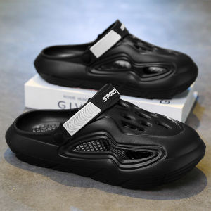 New Men Casual Rubber Sandals with Comfortable Slip-Resistant Sole