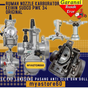 Rumah Nozzle Nozel House hole holle bodi bodi hole Karburator PWK34 PWK 34 Cangkang Nosel Karbu Carburator Carbu PWK Tipe 34