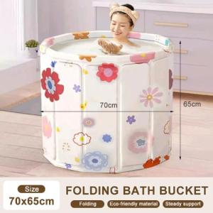 Y4Y High-Quality Newborn Baby Bath Tub for Toddler Baby Bath Tub  Folding Large Size Bathtub