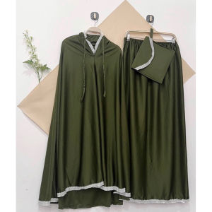 Mukenah Amplop Dewasa Renda Bahan Adem COD Rego Grosir