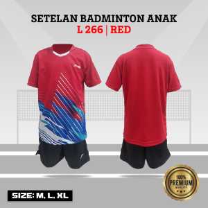 STELAN KAOS OLAHRAGA BADMINTON ANAK Y173P & Y172P
