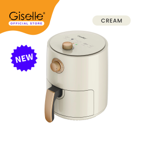 Giselle Air Fryer with Timer & Temperature Control - Black/Cream White (3.0L/1000W) KEA0196/KEA0198