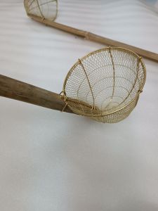 ( loại tốt hàng đặt) vợt trụng hủ tiếu vợt trụng mì lưới dày cán tre ko gẫy cán sài tốt