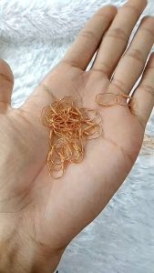 Anting Knip bayi Polos Perak 925 Sepuh Emas Kuning