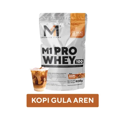 MUSCLE FIRST Pro Whey 100 2lbs/900gr - Whey Protein Suplemen Fitness