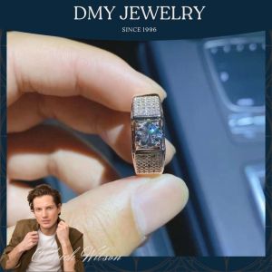 DMY Jewelry Silver 925 Original/Cincin Lelaki Islam/Diamond Men Ring Fashion