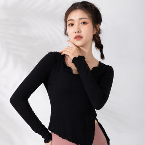 【CAMPOUT】 Yoga Clothes Womens Tight Running Sport Long Sleeve