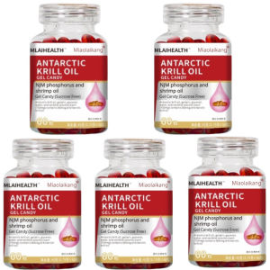 【Buy 3Free 2】Imported From Norway And Upgraded/High-quality Raw Material Astaxanthin/ Nutrients Scientifically Formulated And Concentrated/reasonably Matched Formula Antarctic Krill Oil Original新挪威进磷虾鱼油补充虾青素
