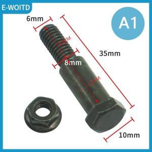 【E-WOITD】 Universal Screw M8 M10 For Motorcycle Brake Lever Handlebar Handle Fixing Or Clutch Horn Adjusting Horn Motocross Dirt Pit Bike
