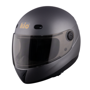 [NHÀ SẢN XUẤT] [ĐỘC QUYỀN] Mũ Bảo Hiểm Fullface Kio KN09 Kính Dài Trắng Hạn Chế Tia UV Thông Gió Thoáng Khí