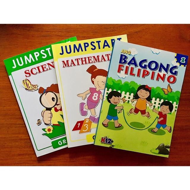 (GRADE 1 WORKBOOKS) English Filipino Science Mathematics Lazada PH