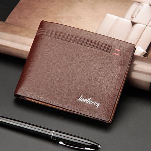 Dompet Pria Kulit Baellerry Terbaru Dompet Lipat Pria Murah Dompet Kulit Laki laki Slim Tipis Import Klasik Dompet Kulit Pria Keren Anak Muda