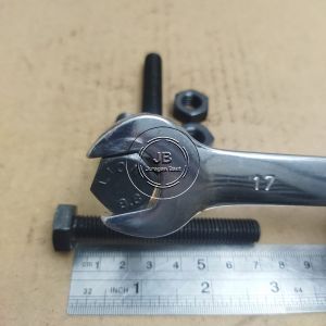 BAUT MUR BAJA M10 X 70 FULL DRAT PANJANG 7CM KUNCI 17 7 CM BAUD HTB GRADE 8.8 HITAM M10X70 10X70 10 X 70 DIAMETER DRAT 10MM PITCH DRAT 1.5 SKRUP SEKRUP