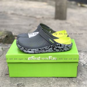 Dép Cross literide camo loang nam nữ hàng cao cấp siêu bền và êm chân Giày Sục Cross Literide Clog Camo Nam Nữ Đi Mưa Cao Cấp nhiều mẫu đẹp