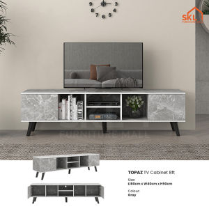 TC4001 6FT TV CONSOLE / TV CABINET tv console almari TV Media Storage Cabinet TV kabinet tv