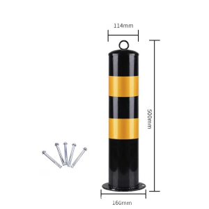 50cm Removable Car Parking Space Lock Bollard Car Parking Barrier Post Car Anticollision Block