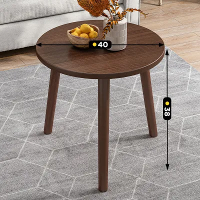 HOMECO Modern Wooden Coffee Table Living Room Coffee Table Meja Ruang Tamu Meja Kopi Perabot Rumah