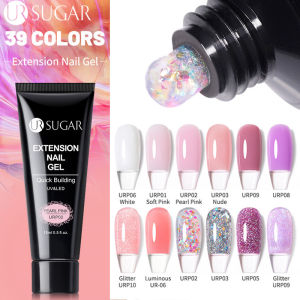 UR SUGAR Gel Poly Acryl Màu Trắng Trong Suốt UV LED Gel Xây Dựng Nghệ Thuật Móng Tay Pháp Bán Vĩnh Viễn Acrylic Tự Làm 15Ml