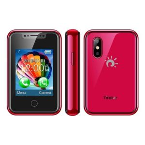 ใหม่ 8XR มินิโทรศัพท์มือถือขนาดเล็กสุด 1.77 นิ้วหน้าจอสัมผัส 2G GSM ซิมการ์ดเดียว MTK6261D 350mAh บลูทูธโทรศัพท์มือถือ