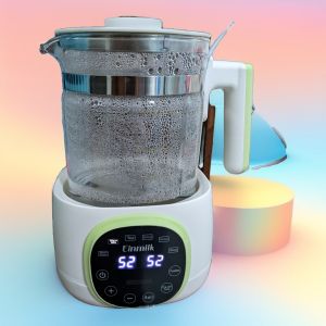 Máy Hâm Nước Pha Sữa Einmilk Kích Thước Xanh Tương Thích Máy Tiệt Trùng & Túi Tiệt Trùng - Sản Phẩm Tiện Ích Cho Bé Từ 0 Tháng Trở Lên