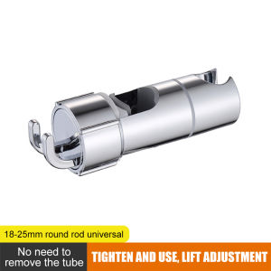 【SKIT SG】Shower Bracket Lift Adjustable Wall-Mounted Shower Head Rail Slider Universal Slide Bar Holder Fixed Shower Head Base Bathroom Accessories Shower Slide Bar Rotatable Shower Bar Sliding Rail Shower Head Holder Bracket Showerhead Rail Slider