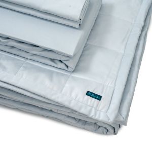 KAPAS LUXE | Quilted Comforter Set | 100% Bamboo | Includes Fitted Bedsheet + Pillowcases
