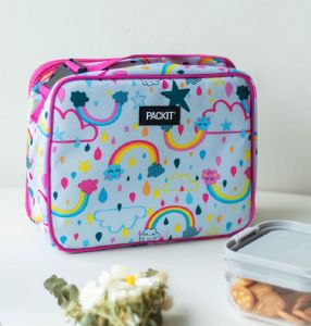 PackIt Freezer Lunch bag Freezable Cooler chiller Infant milk cold bagwith cooling gel Classic mini Lunch Bag (Original from US)