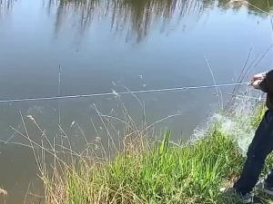 Fish Net Three Layers Floating Net Sticky Net Fishing 25M-90M Lambat Fishing Net Ready To Use Net