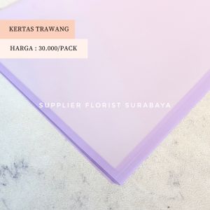 1 PACK 20 LEMBAR KERTAS WRAP BUNGA CELLOPHANE FULL COLOR CELLOPHANE FRAME TRAWANG